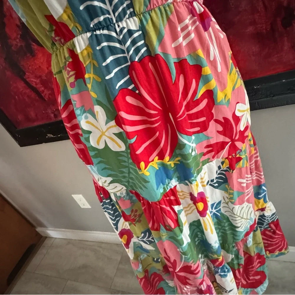 Sugarlips Floral Midi Dress - Picture 3 of 10